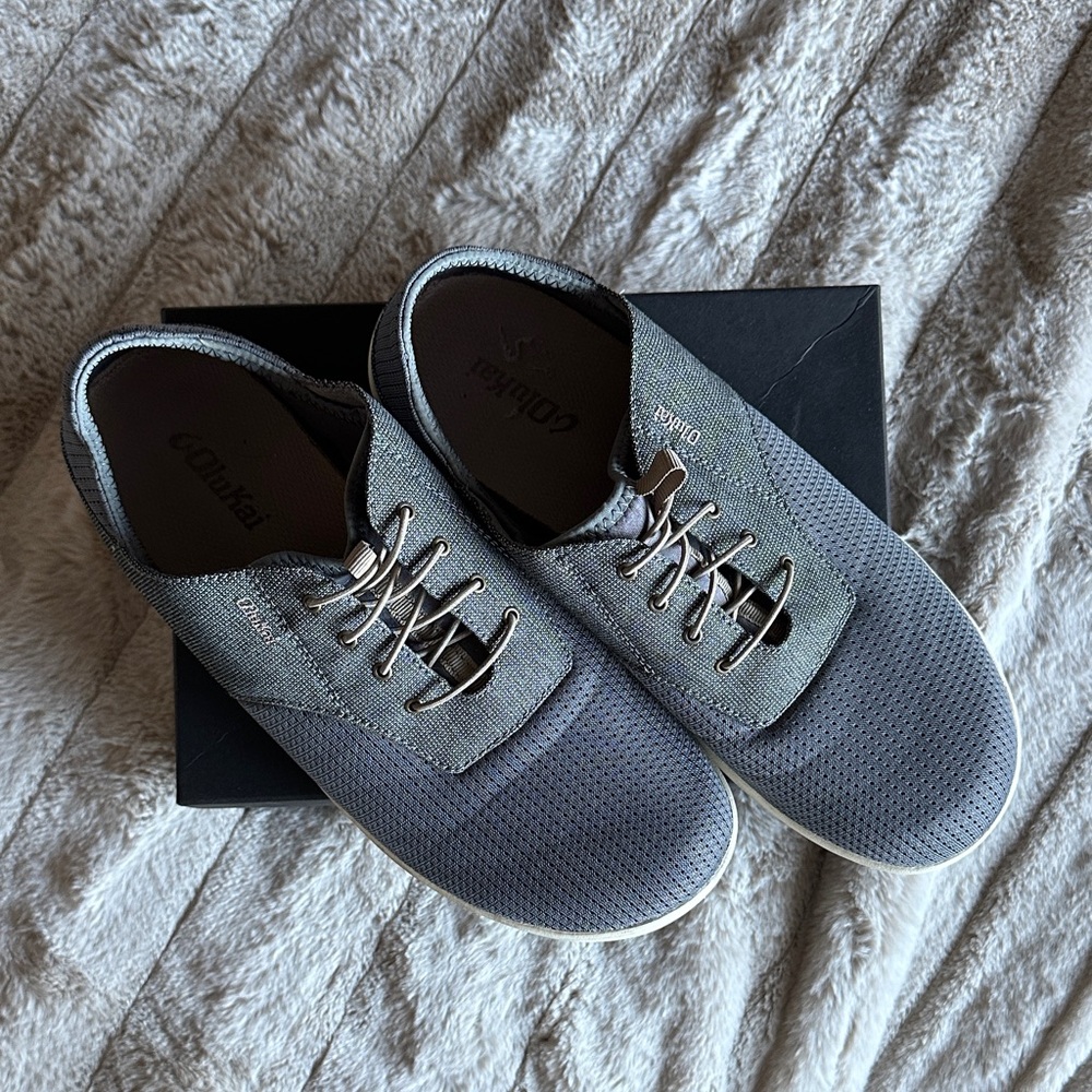 Men's OluKai Nohea Moku no tie boat shoes